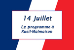 14 Juillet 2024 à Rueil-Malmaison : Grand feu d'artifice !