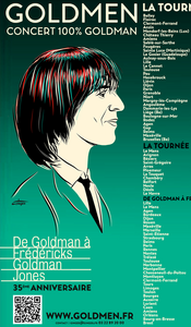 Goldmen, le concert 100% Goldman à Lille 