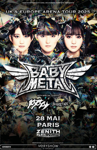 Babymetal en concert à Paris en 2025