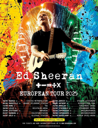 Ed Sheeran : Concert 2025 à Lille 