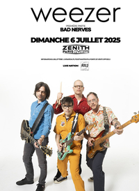 Weezer : Concert 2025 à Paris