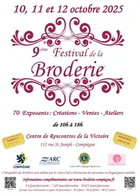 Festival de la Broderie de Compiègne 2025