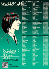 Goldmen en concert à Paris en 2026