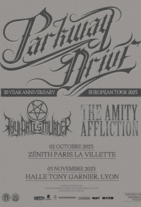 Parkway Drive en concert à Paris en 2025