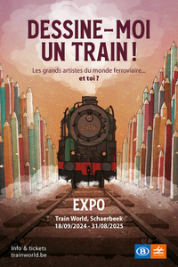 Exposition Dessine-moi un train