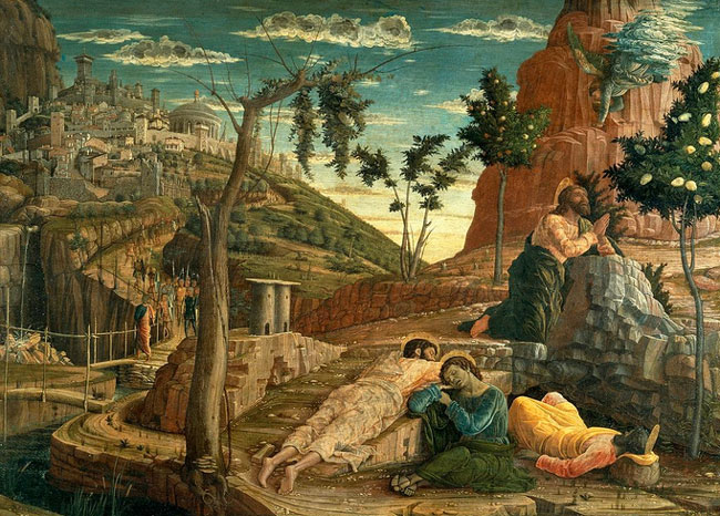 Andrea Mantegna, JÃ©sus au jardin des oliviers