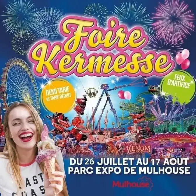 Foire Kermesse de Mulhouse 2025