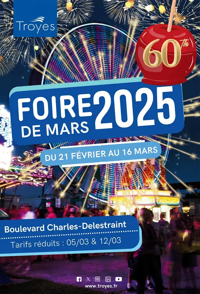 Foire de Mars 2025 à Troyes